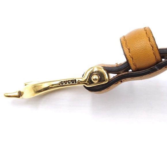 Gucci Gold Marmont Buckle 1" Wide Size 90 36 Belt - Picture 4 of 9